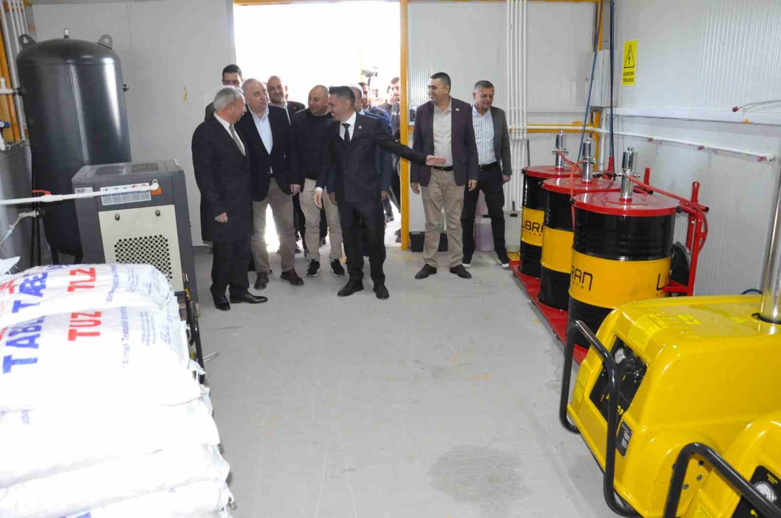 Şoförler ve Otomobilciler Odası’ndan Salihli’ye örnek tesis