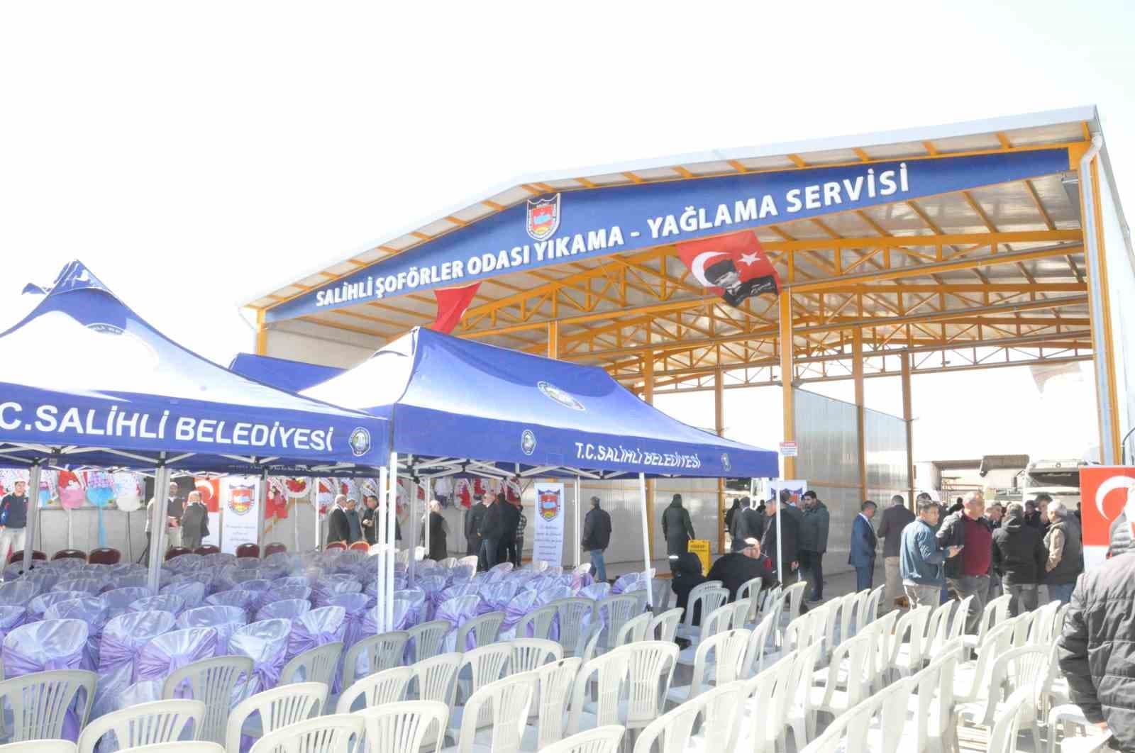 Şoförler ve Otomobilciler Odası’ndan Salihli’ye örnek tesis