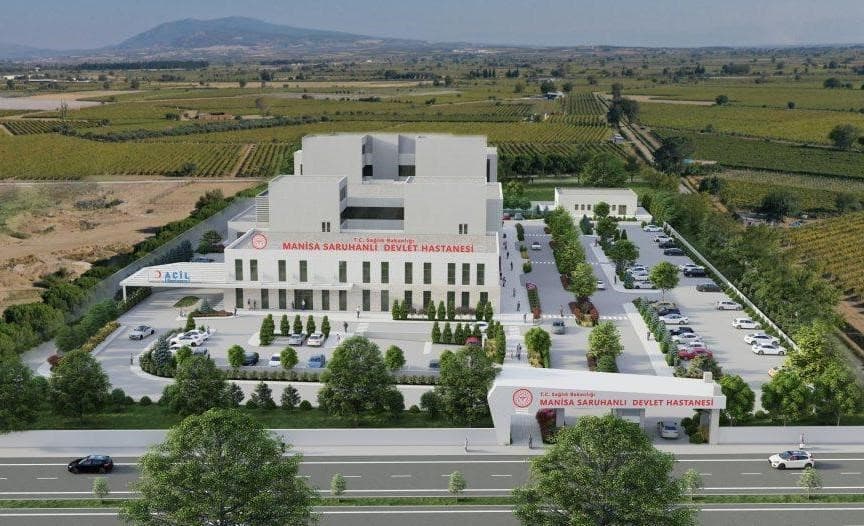 Saruhanlı’da yeni devlet hastanesinin yapımına başlandı