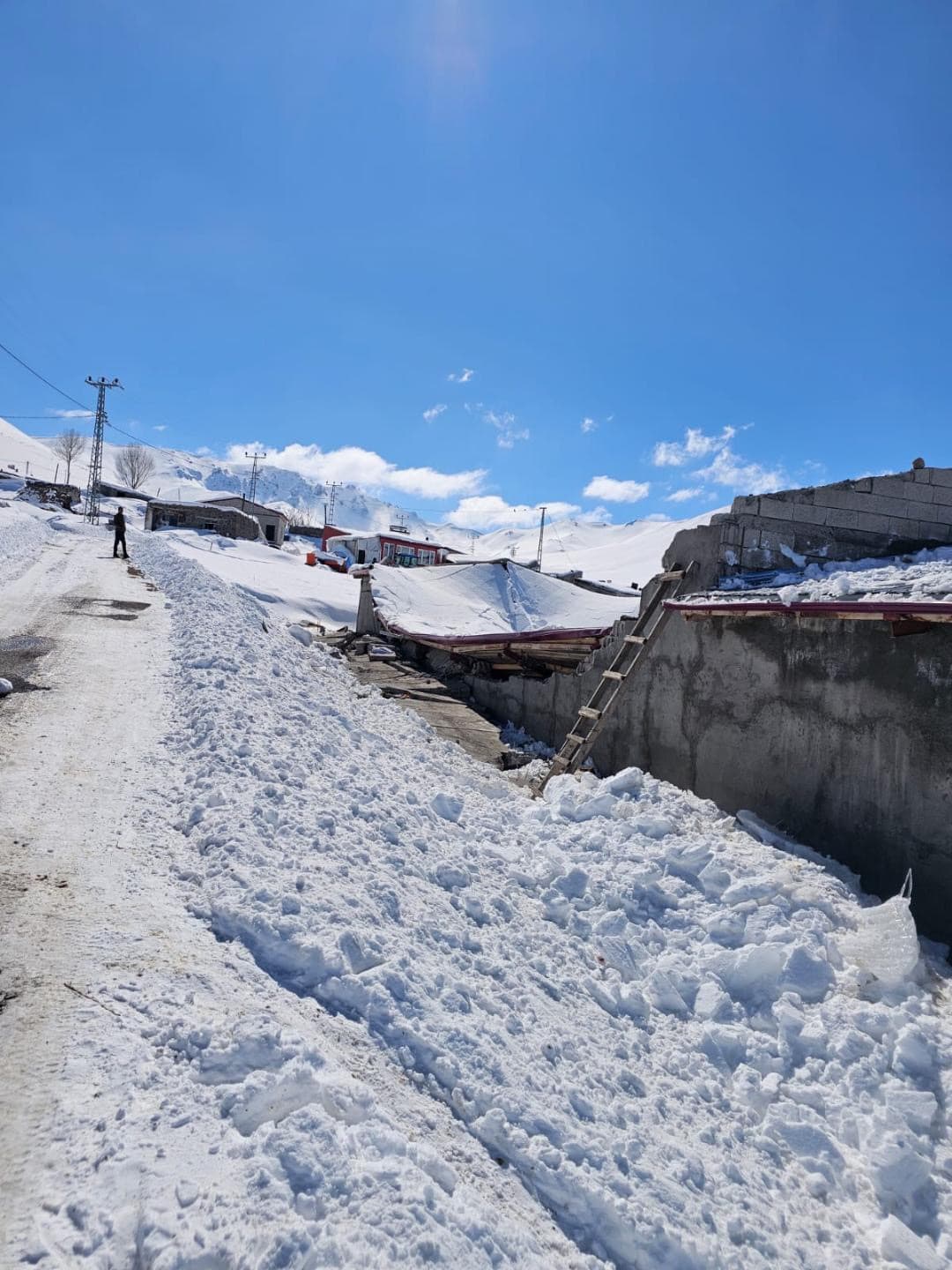 Iğdır’da ahır çöktü: Hayvanların önceden çıkarılması facianın önüne geçti