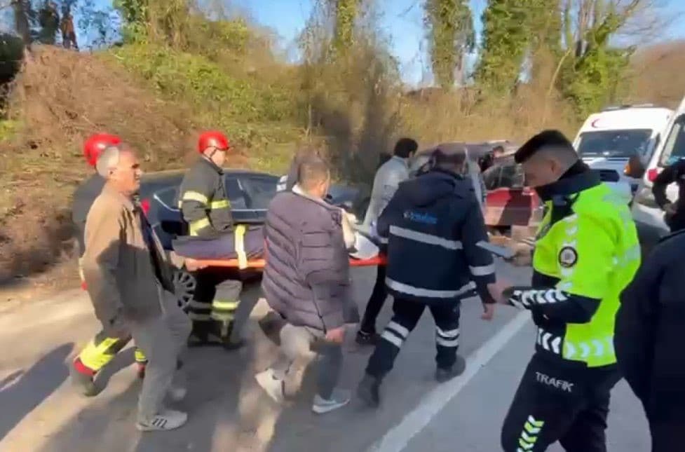 Ordu’da trafik kazası: 6 yaralı