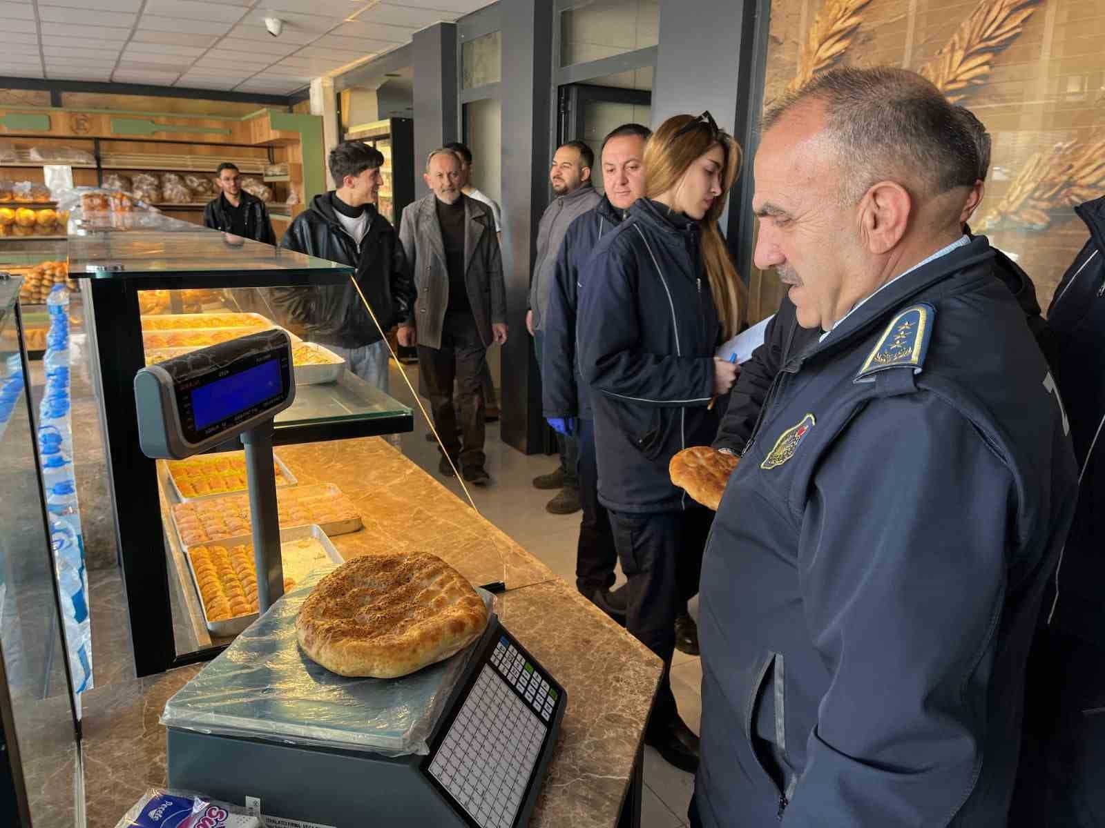 Erzincan’da Ramazan denetimleri sürüyor: 64 iş yeri kontrol edildi