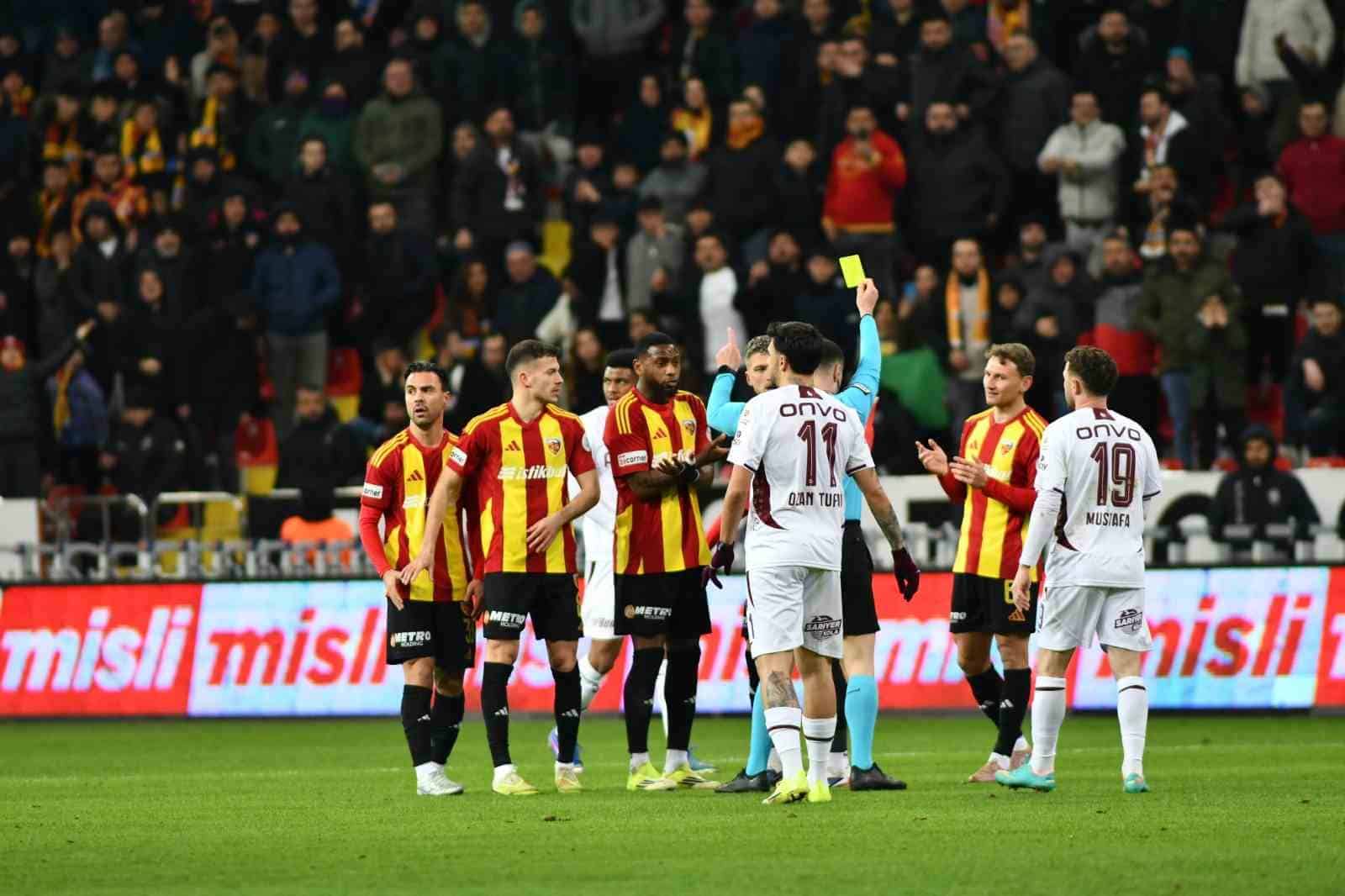 Kayserispor 3 hafta sonra yenildi