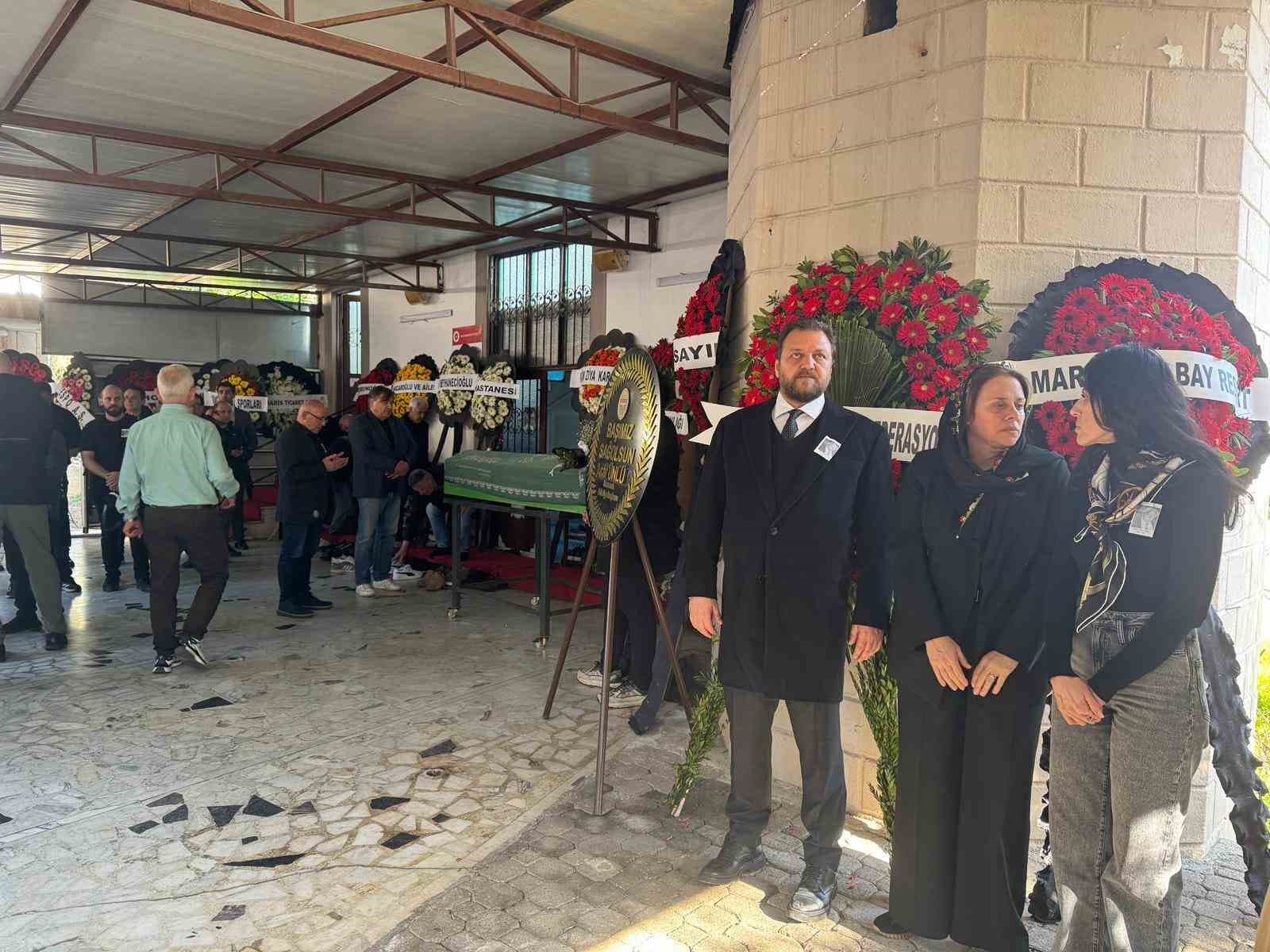 Basketbol efsanesi Okçuoğlu, Marmaris’te son yolculuğuna uğurlandı