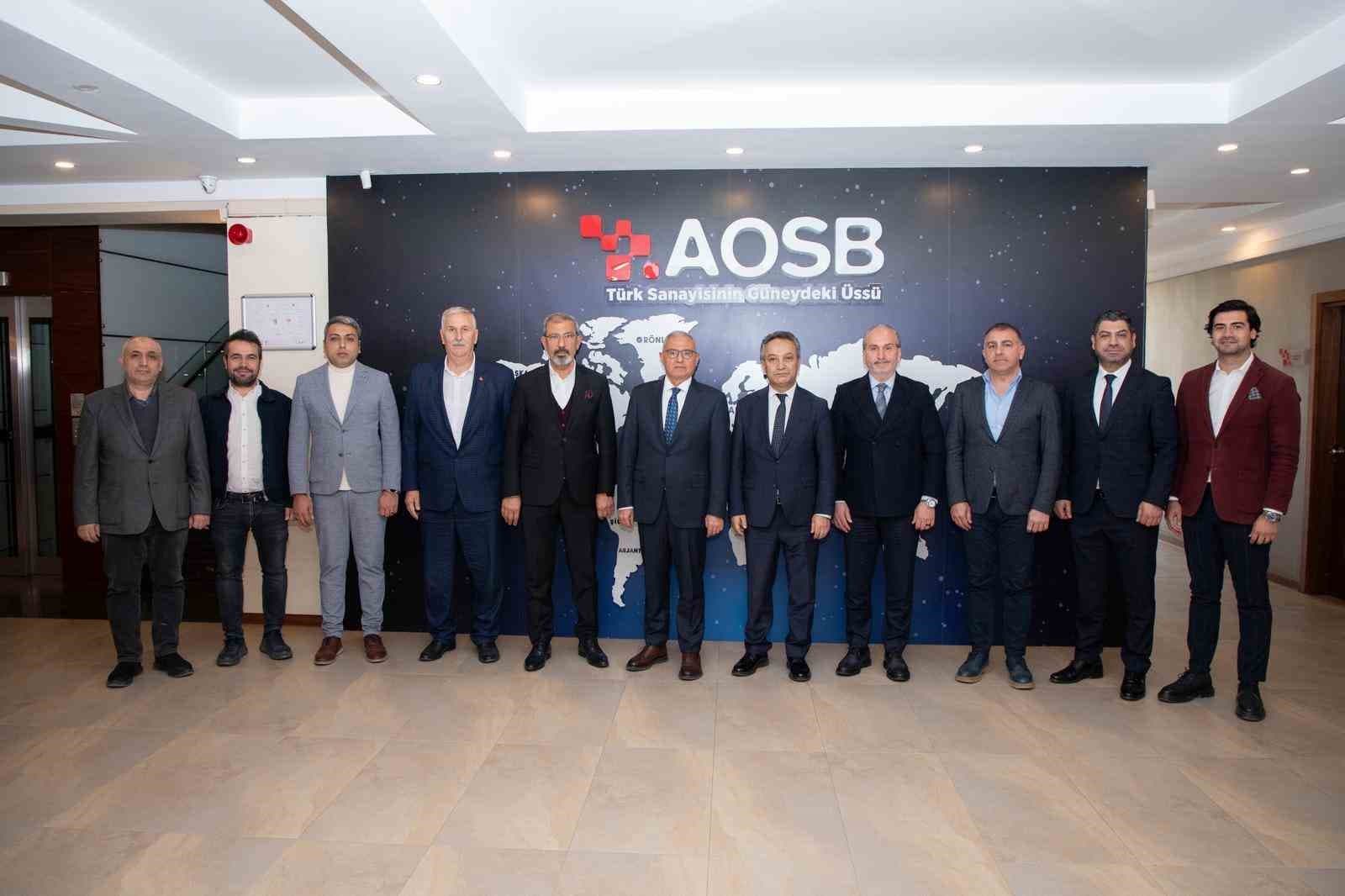 DAİMFED ve AOSB’den kurumlar arası iş birliği vurgusu