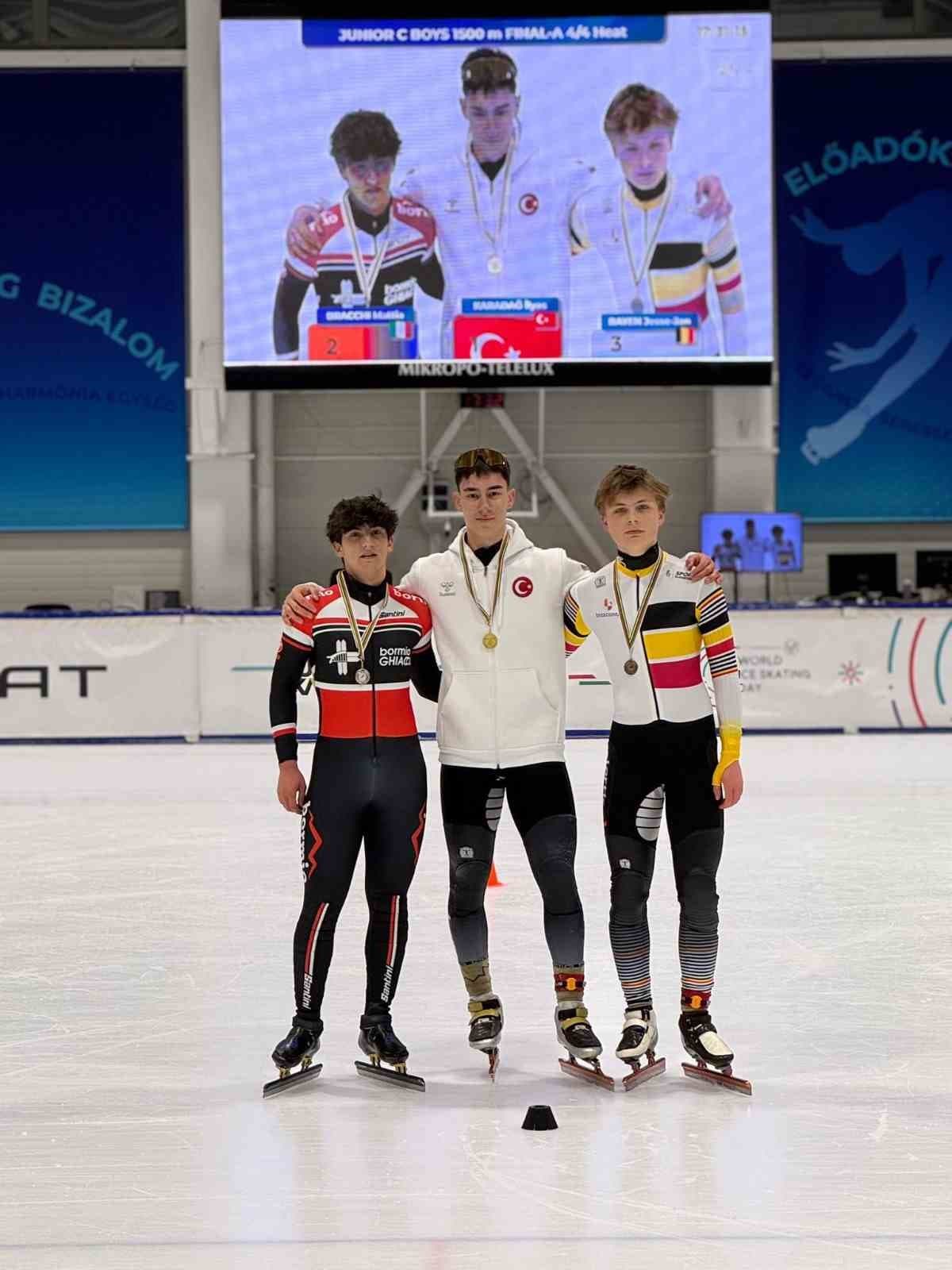 Şampiyona çiçekli karşılama