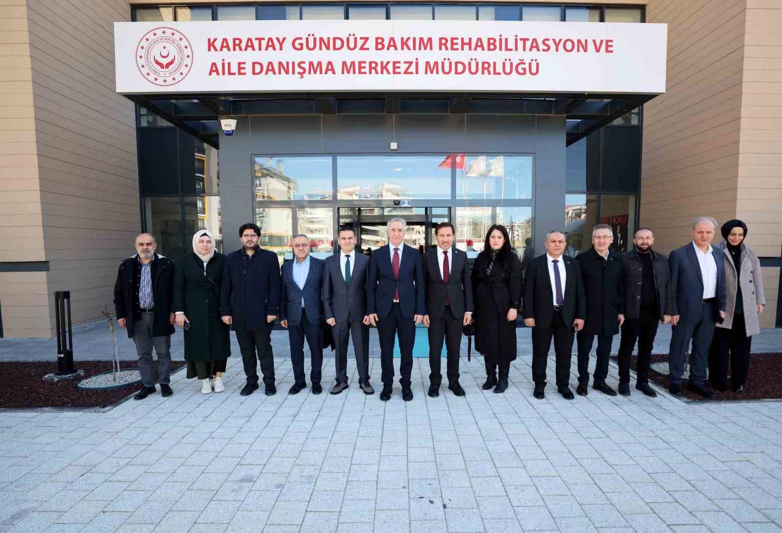 AK Parti heyeti Karatay’da yatırımları inceledi