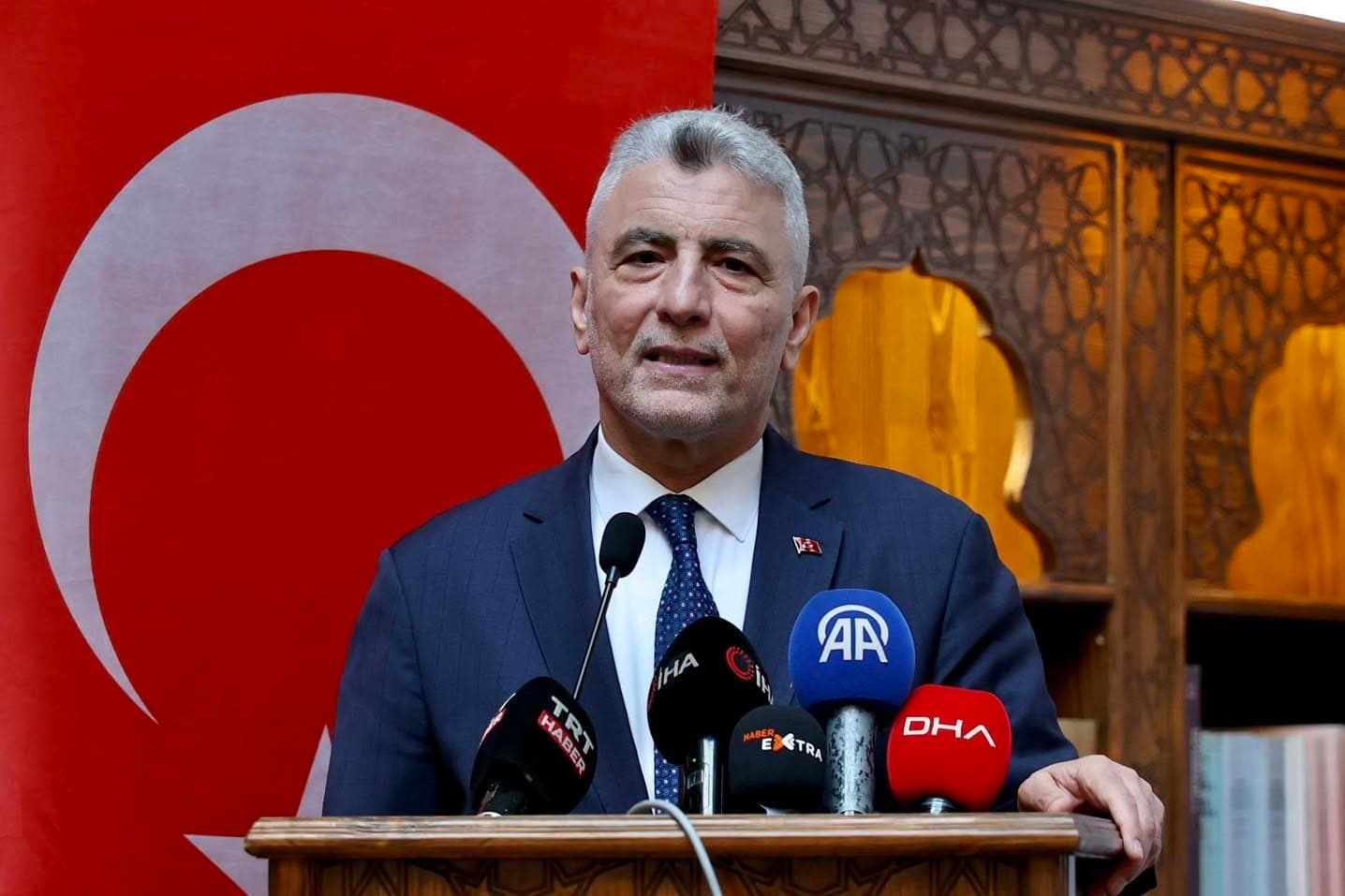 Ticaret Bakanı Bolat: "Barış yanlısı, dünyada oyun kuruculuğu ve barış tesis etmekle uğraşan Türkiye bir yıldız gibi parlıyor"