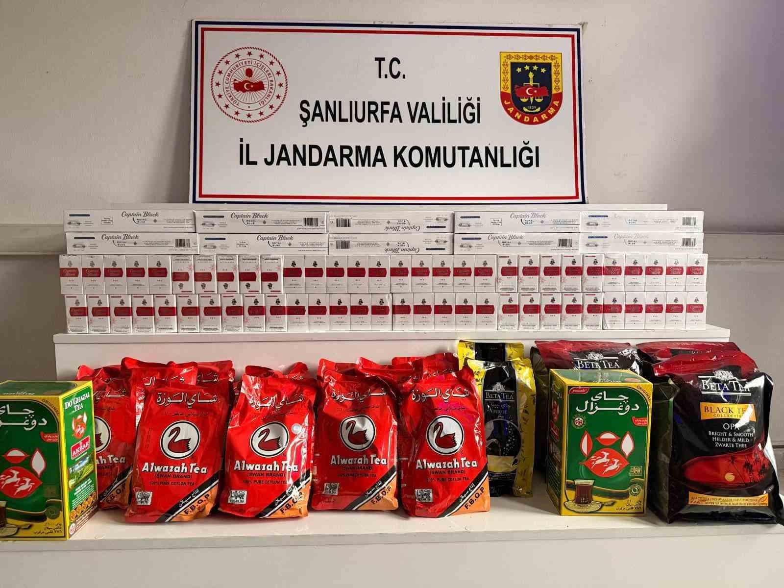 Şanlıurfa’da kaçak tütün ve sigara operasyonu: 52 kişi hakkında işlem başlatıldı