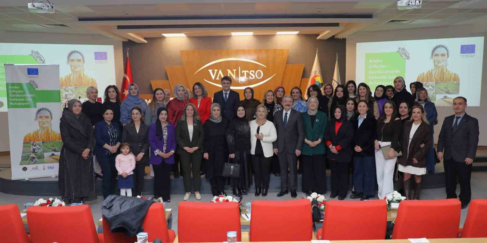 Van’da "Kadın Çiftçiler Sürdürülebilir Gelecek İçin Buluşuyor Programı’ düzenlendi