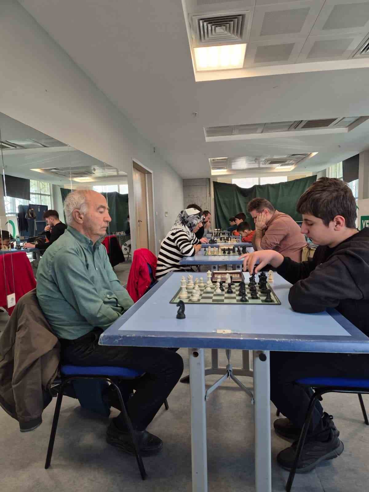 Bilecik’te satranç turnuvası düzenlendi