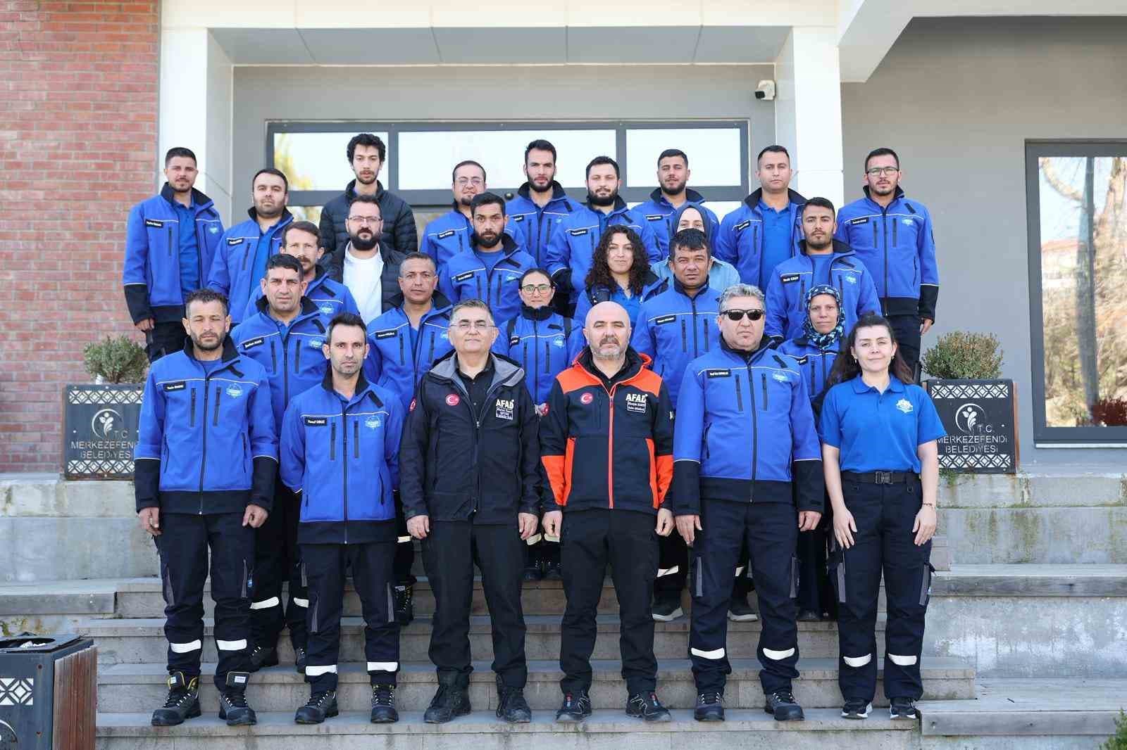 Merkezefendi’de MAKUT ekibi afet hazırlığı için bir araya geldi