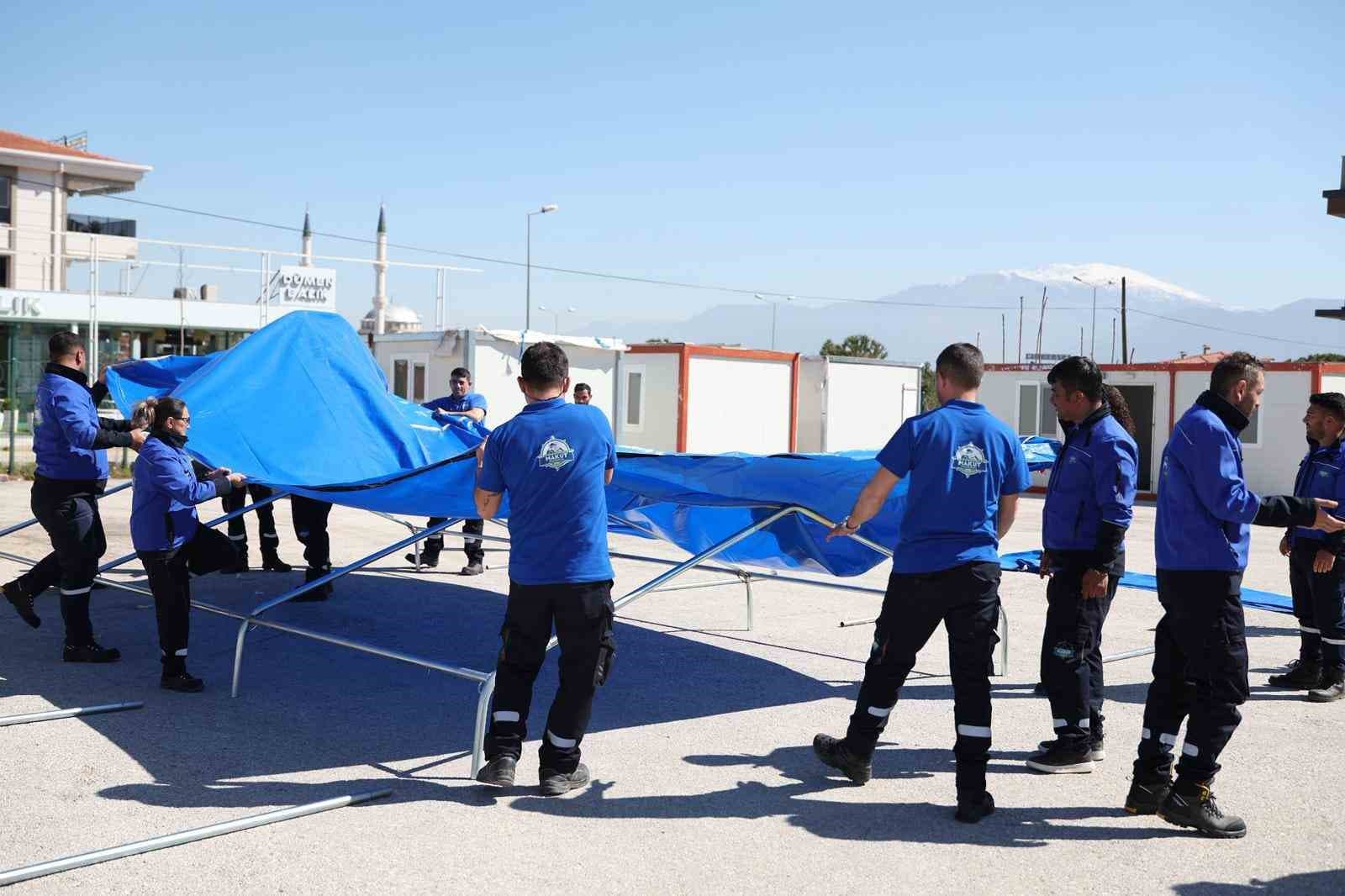 Merkezefendi’de MAKUT ekibi afet hazırlığı için bir araya geldi