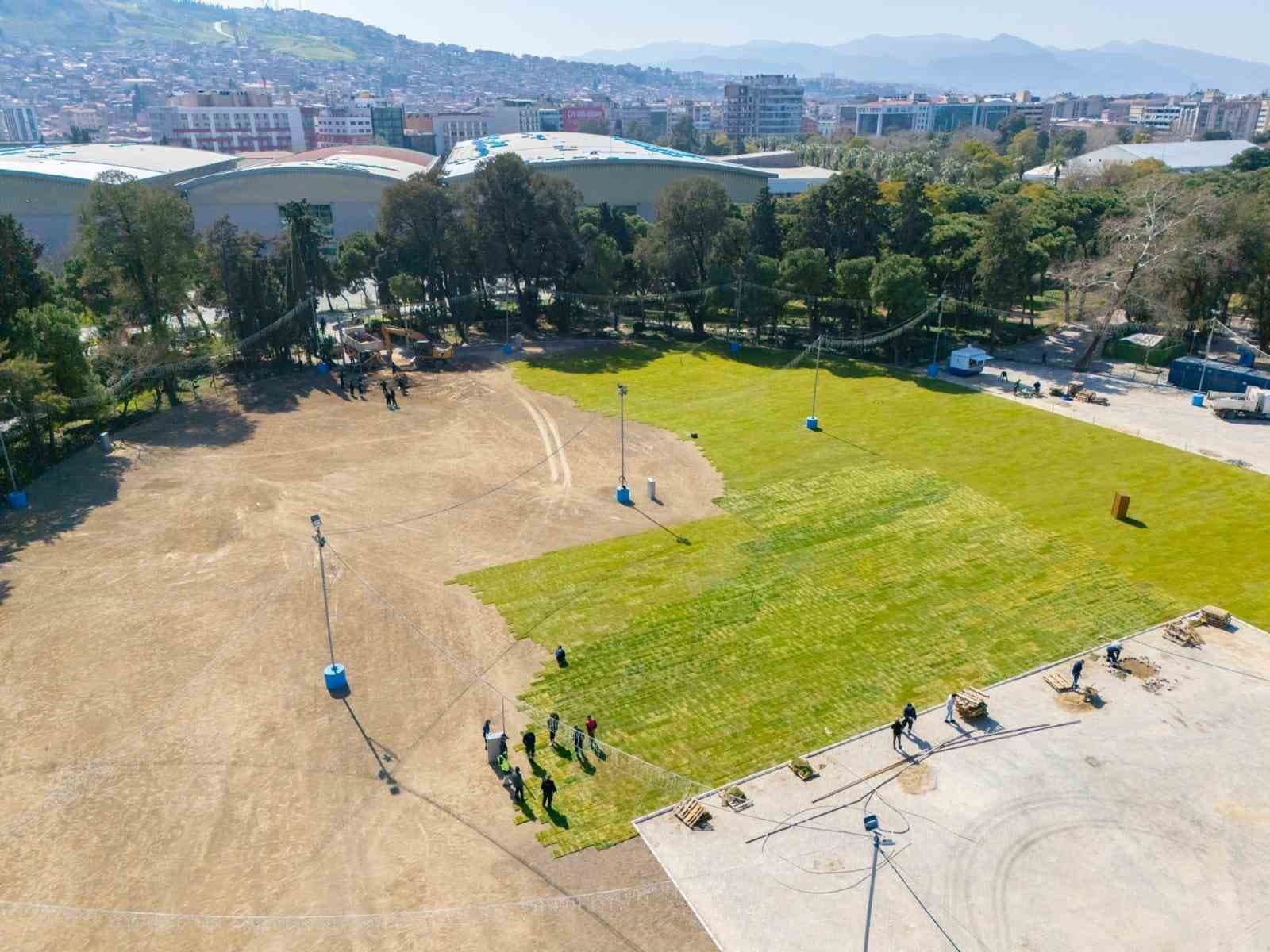 Lunapark gitti, yerine ’Zeytin sahne’ geliyor