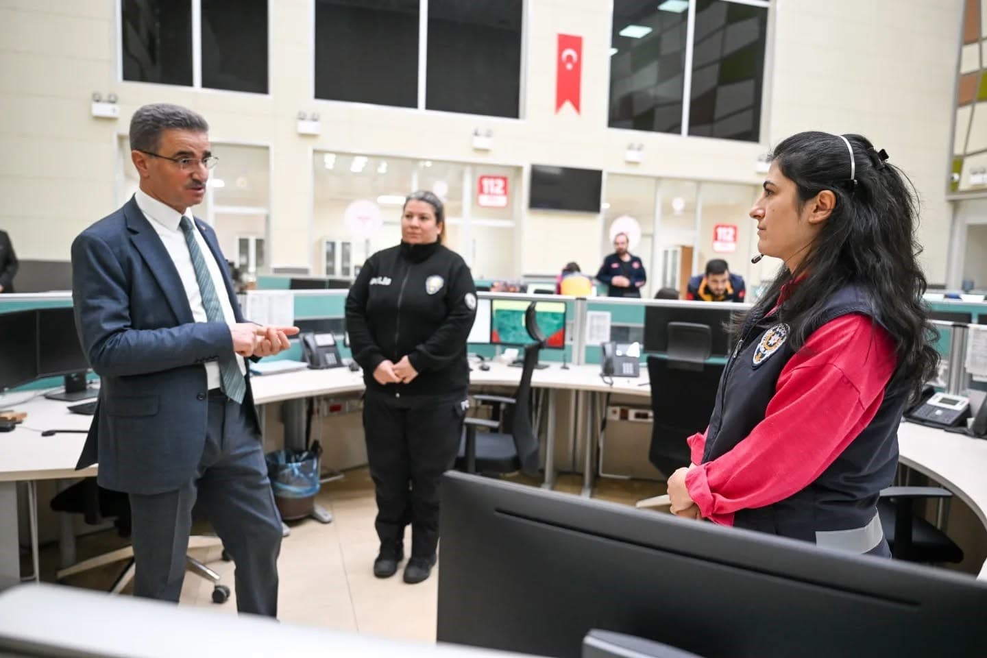 Erzurum’da 112’ye bir yılda gelen 808 bin 593 çağrıdan 551 bin 43’ü acil çağrı olarak değerlendirildi