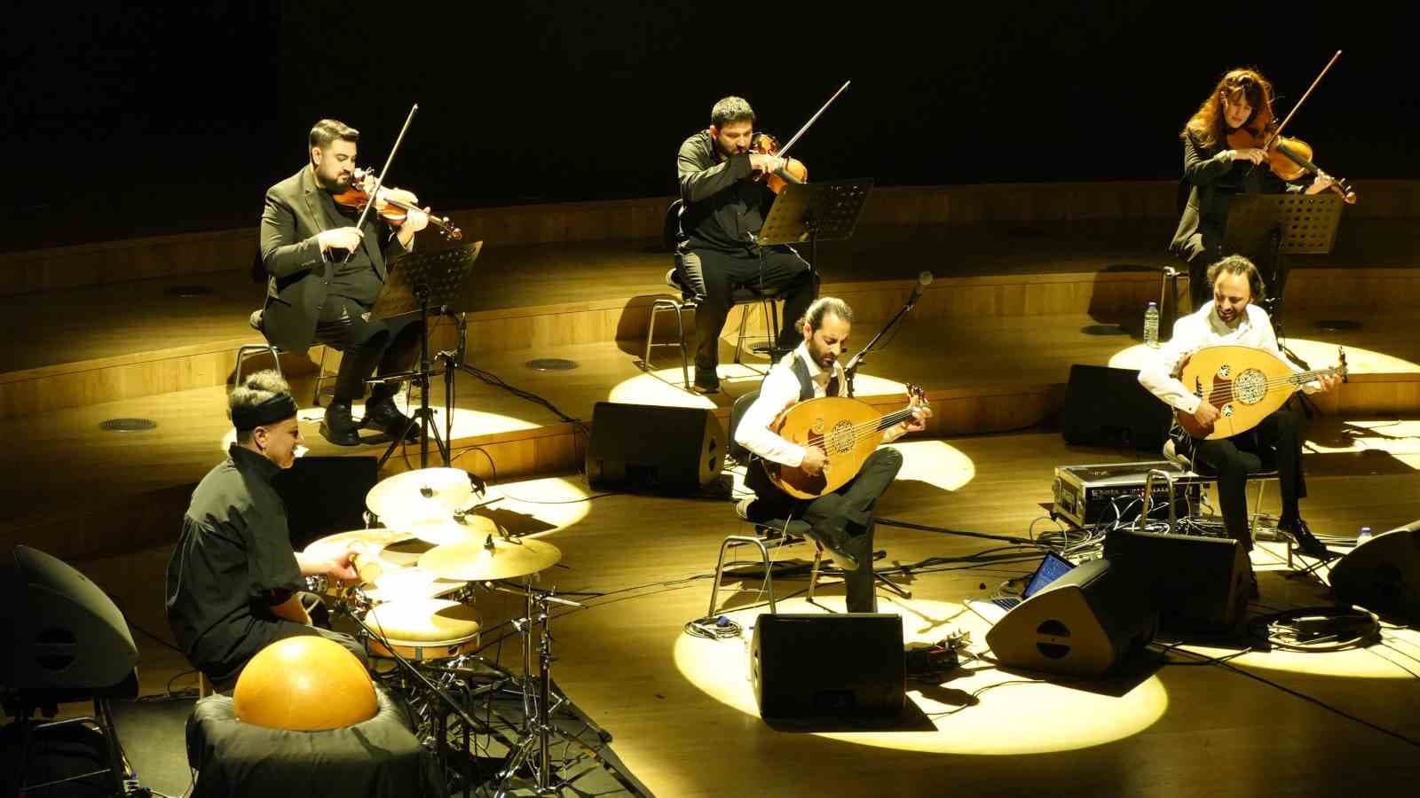 Dünyaca ünlü Filistinli müzik grubu ‘Le Trio Joubran’ Ankaralılarla buluştu