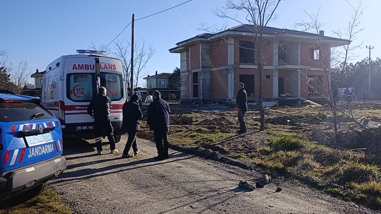 Tekirdağ’da inşaatta silahlı çatışma: 1 ölü, 3 yaralı