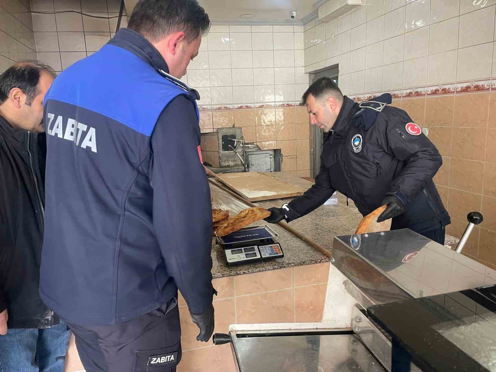 Bayburt’ta fırınlara hijyen ve gramaj denetimi