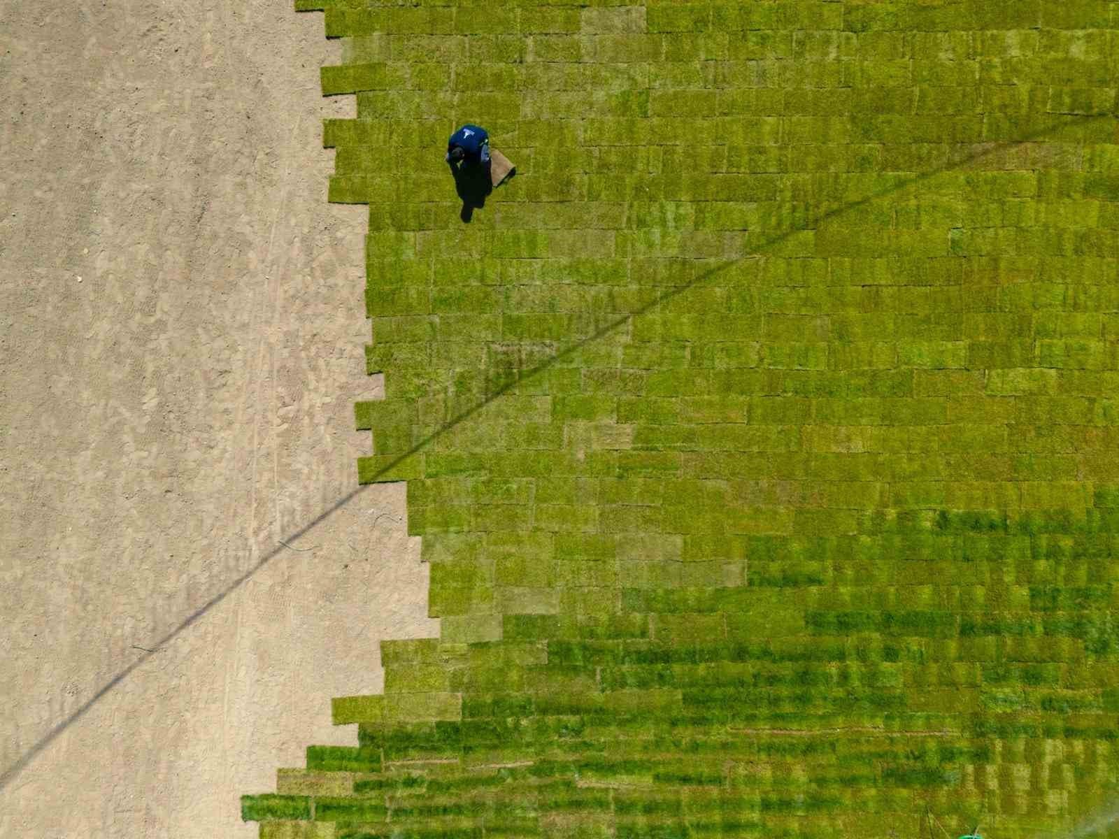 Lunapark alanına yeşille bütünleşen Zeytin Sahne geliyor