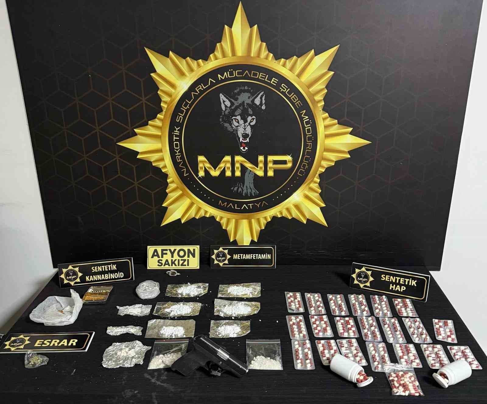 Malatya’da uyuşturucu operasyonu: 7 tutuklama