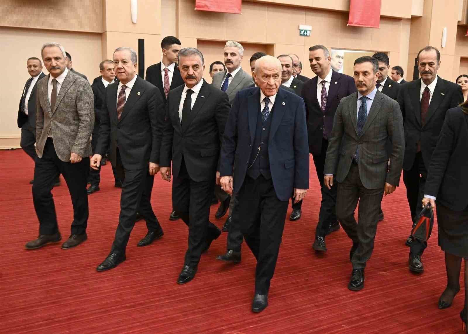 MHP Genel Başkanı Bahçeli: "Türk milleti muazzam bir uyanışın ivmesiyle yeni yüzyılı kardeşliğin yüzyılı yapacak"