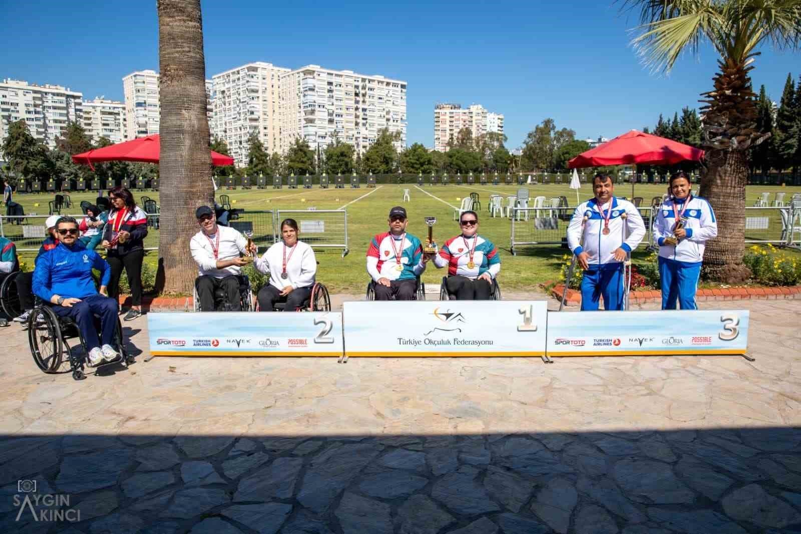 Denizlili Para Okçu Abdullah Yorulmaz Türkiye Şampiyonu oldu