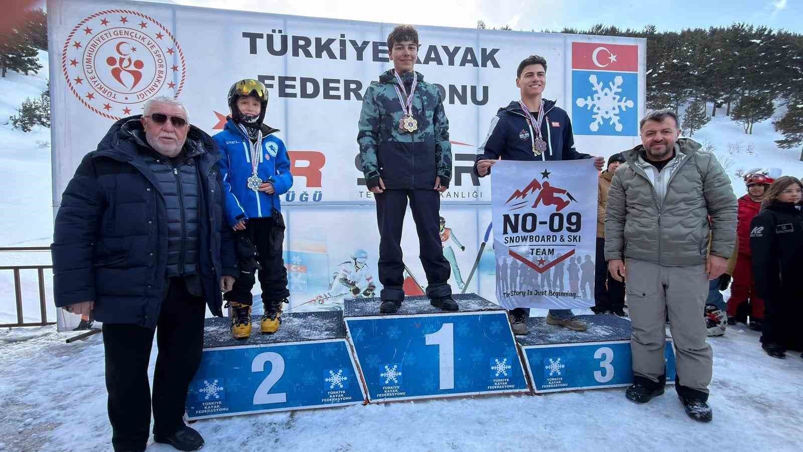 Snowboard Türkiye Şampiyonası’na Kayseri damgası