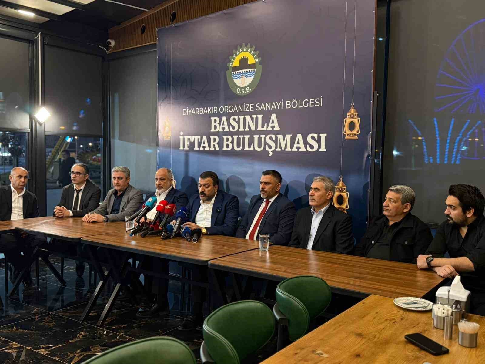 Diyarbakır OSB Başkanı Fidan: "370 civarında firma üretim yapıyor ve yaklaşık 23 bin insanımız ekmeğini bu bölgede kazanıyor"