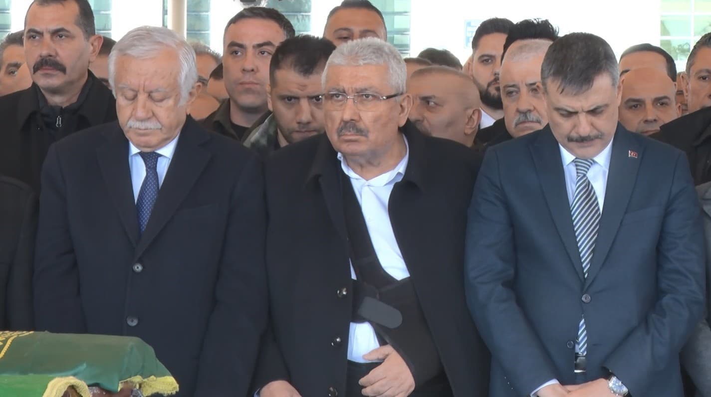 MHP Genel Başkan Yardımcısı Yalçın’ın annesi son yolculuğuna uğurlandı