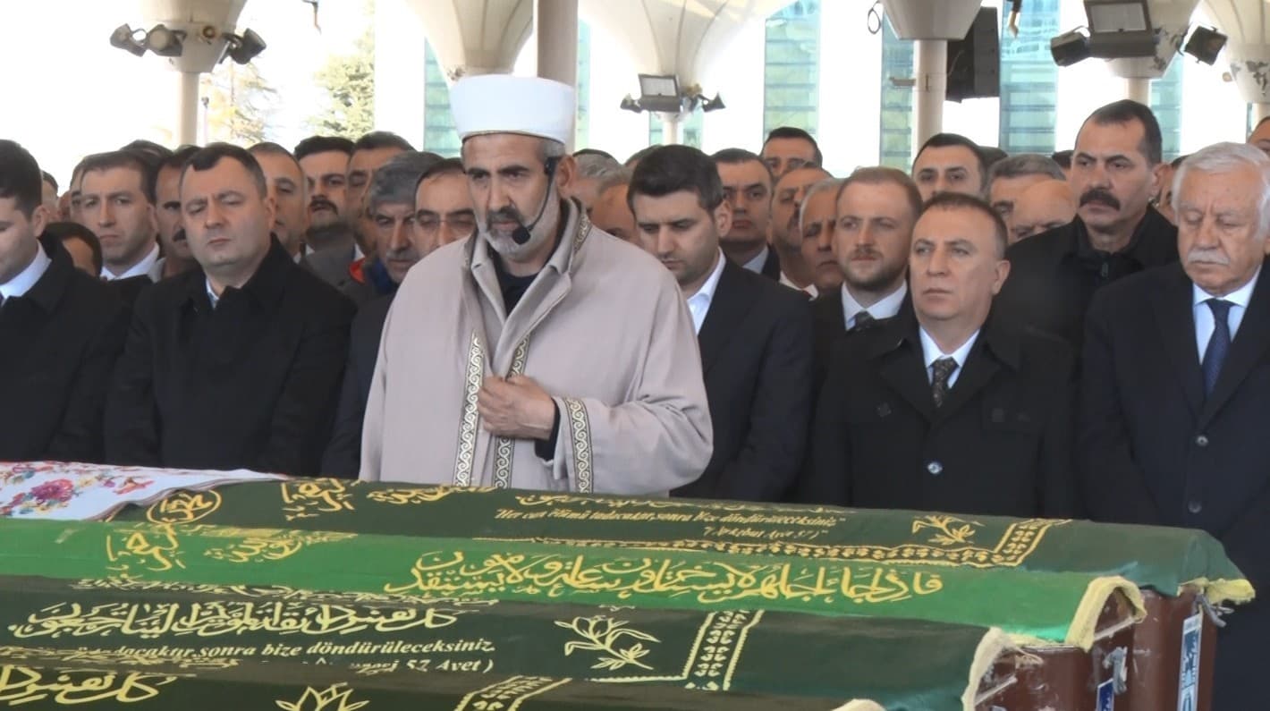 MHP Genel Başkan Yardımcısı Yalçın’ın annesi son yolculuğuna uğurlandı