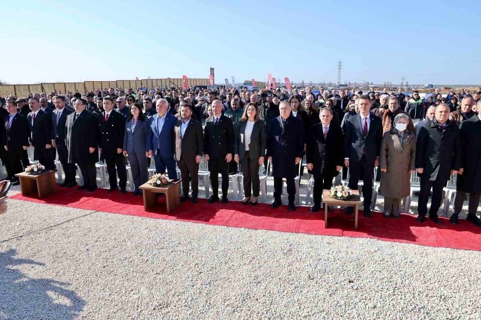 Çorlu Sebze Meyve Hali temeli atıldı