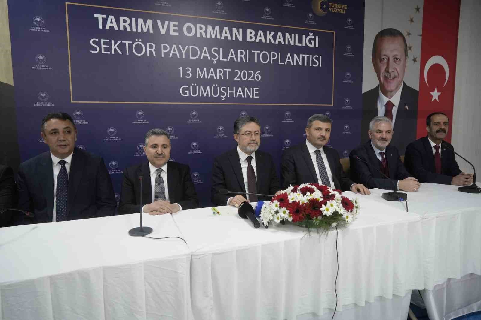 Bakan Yumaklı: "Gübre stoklarımızda herhangi bir problem yok"