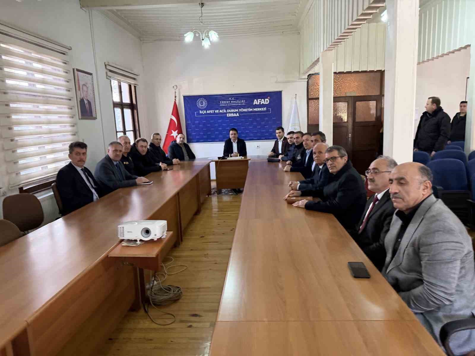 Tokat Valisi Köklü: "Erbaa’da ilk incelemelerde ciddi bir olumsuzluk yok"