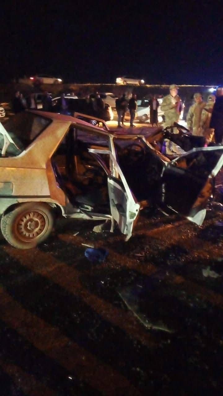 Şanlıurfa’da otomobiller çarpıştı: 1 ölü, 8 yaralı