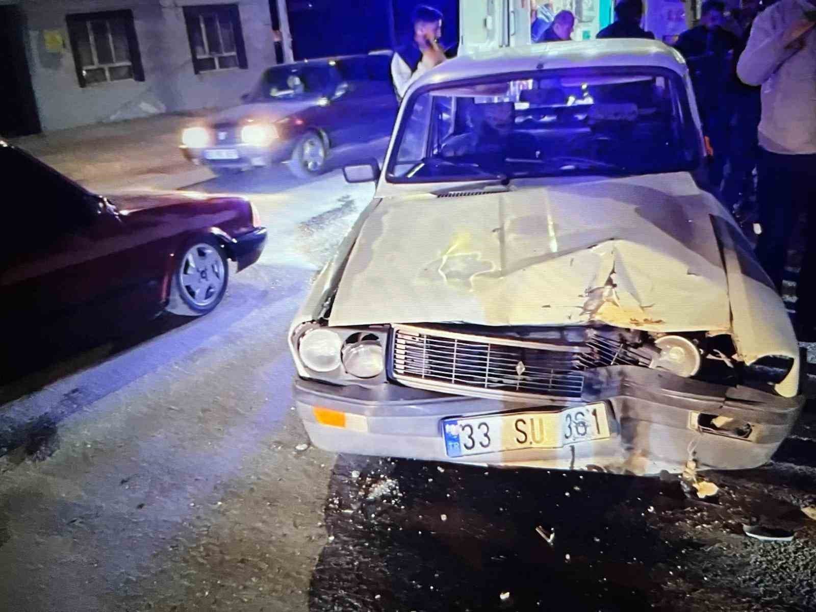 Otomobil ile motosiklet çarpıştı: 1 yaralı