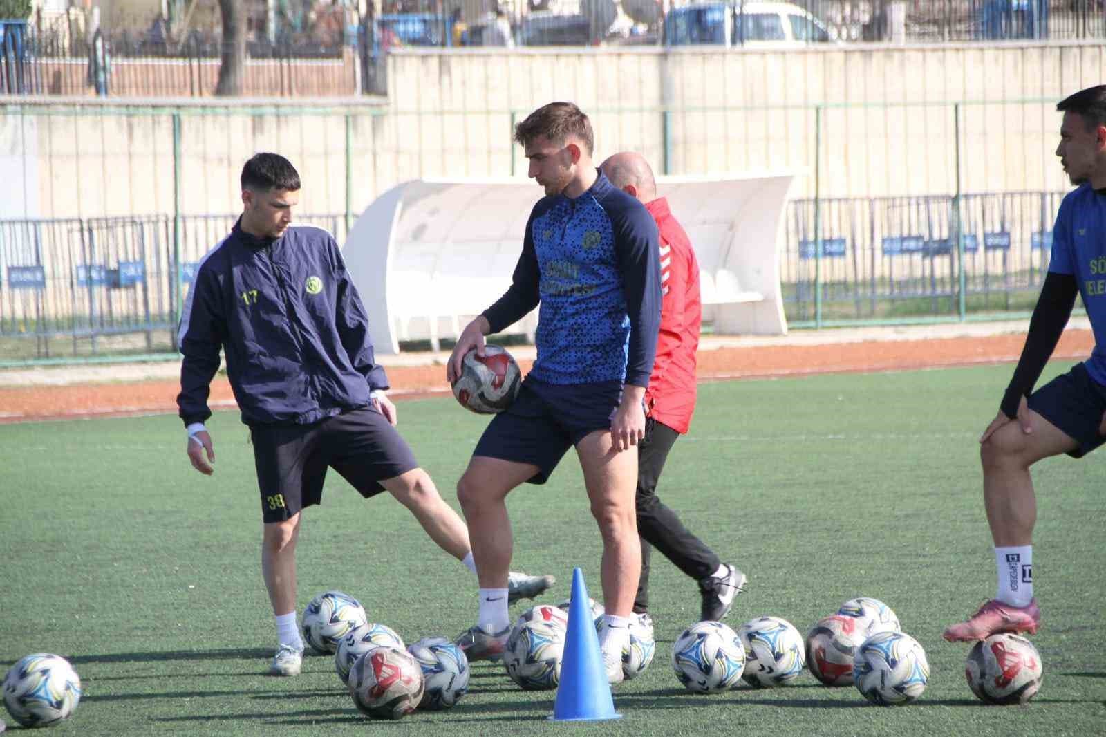 Söğütspor, zorlu maçın hazırlıklarını tamamladı