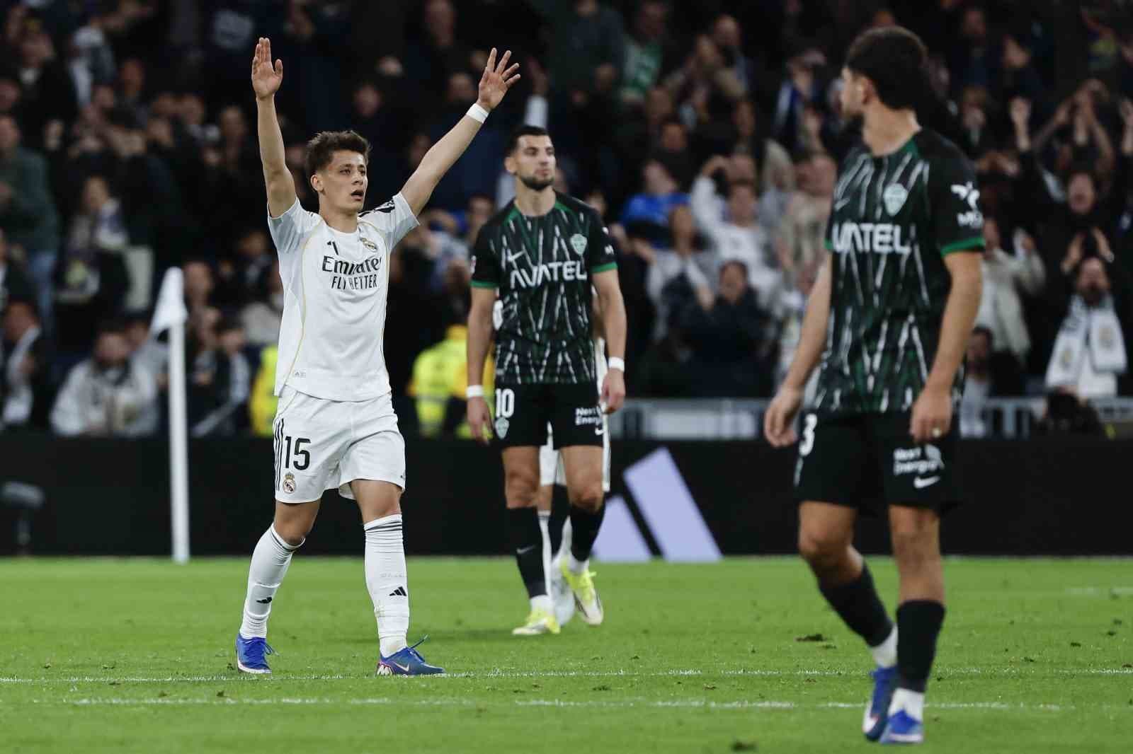 Son sözü Arda Güler söyledi, Real Madrid farklı kazandı