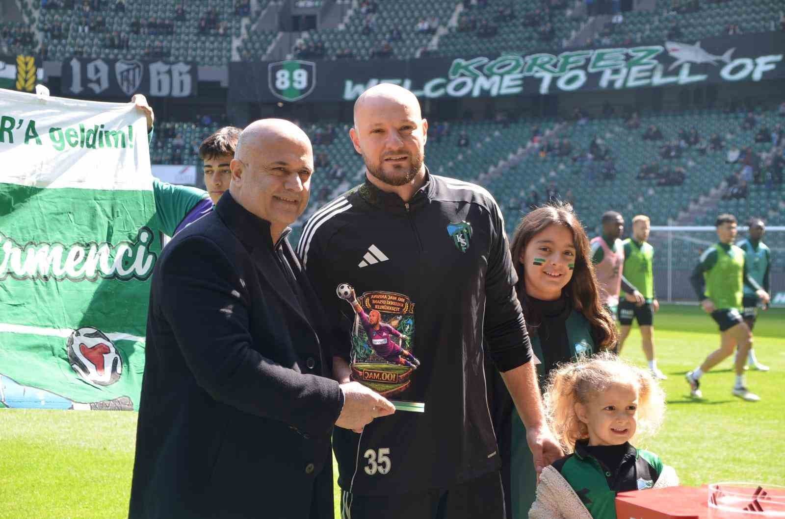 Kocaelispor’da Gökhan Değirmenci 100. maçına çıktı