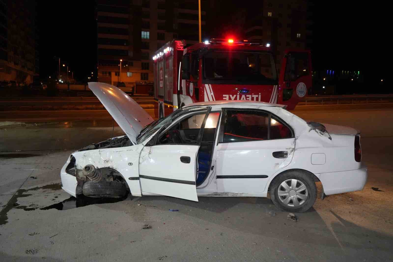 Kırıkkale’de otomobil takla attı: 1 yaralı