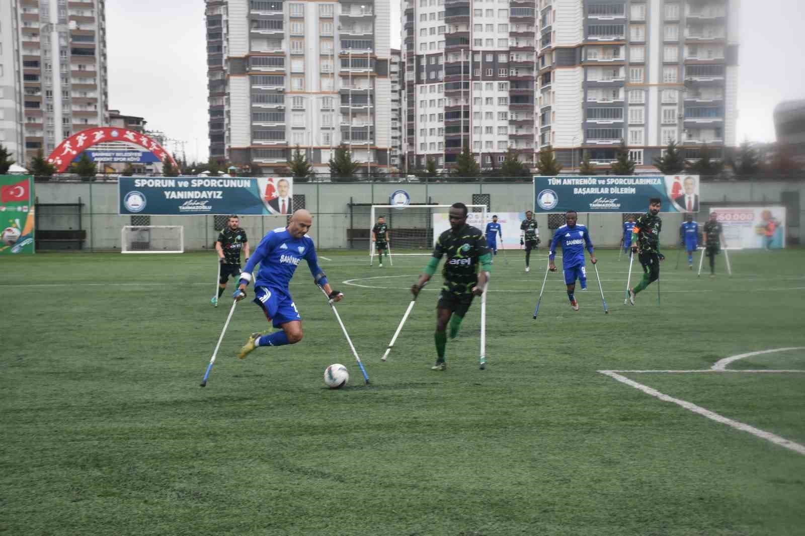 Şahinbey Ampute’den farklı galibiyet