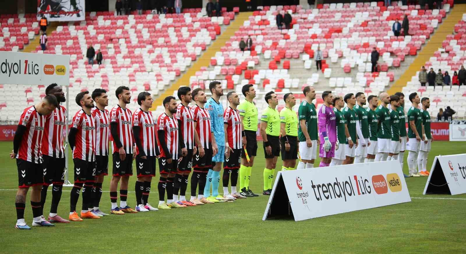 Trendyol 1. Lig: Özbelsan Sivasspor: 1 - Ümraniyespor: 0