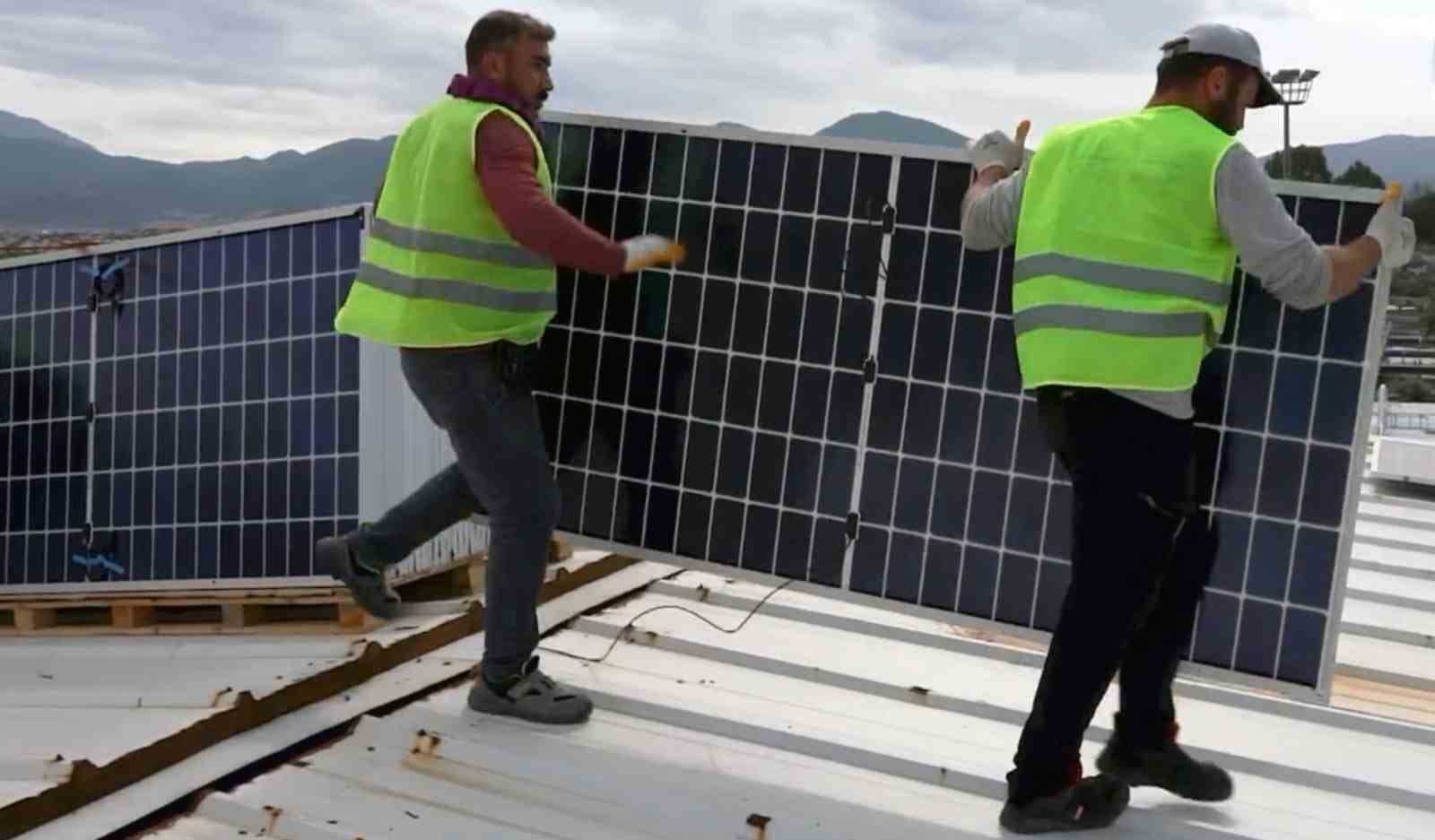 Muğla Büyükşehir, GES’lerden 17 milyon kW elektrik üretti