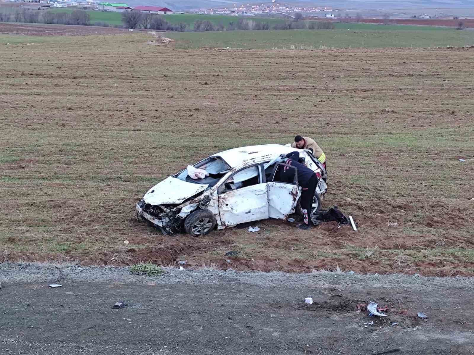 Afşin-Göksun karayolunda kaza: 2 yaralı