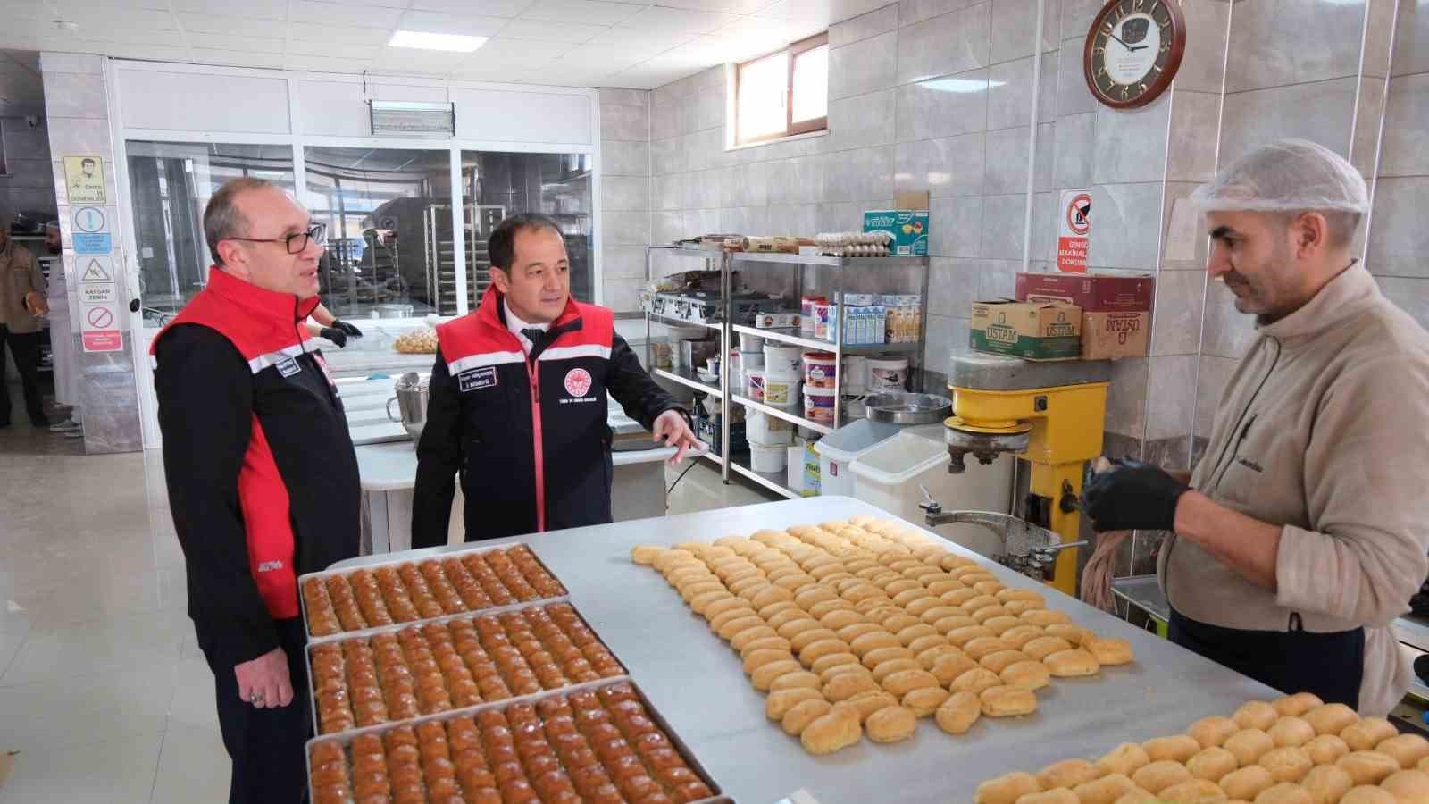 Erzincan’da bayram öncesi gıda denetimleri sıklaştırıldı