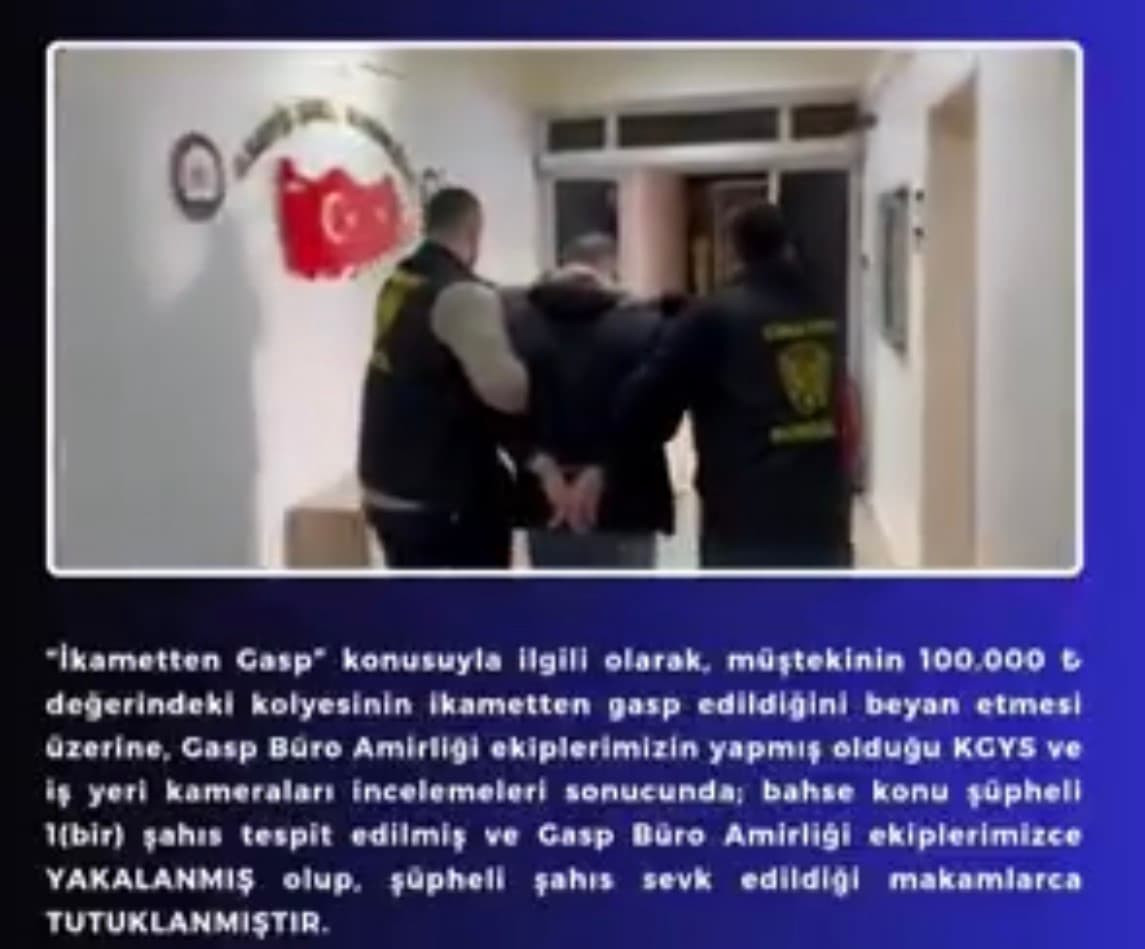 Bingöl’de hırsızlık yapan şüpheli tutuklandı