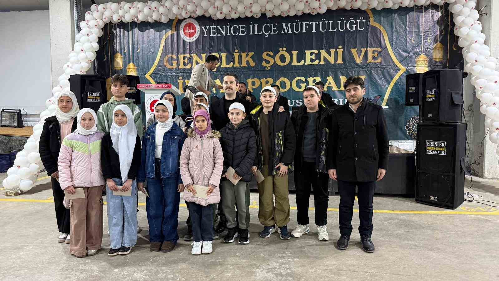 Yenice Müftülüğü’nden gençlik şöleni ve iftar