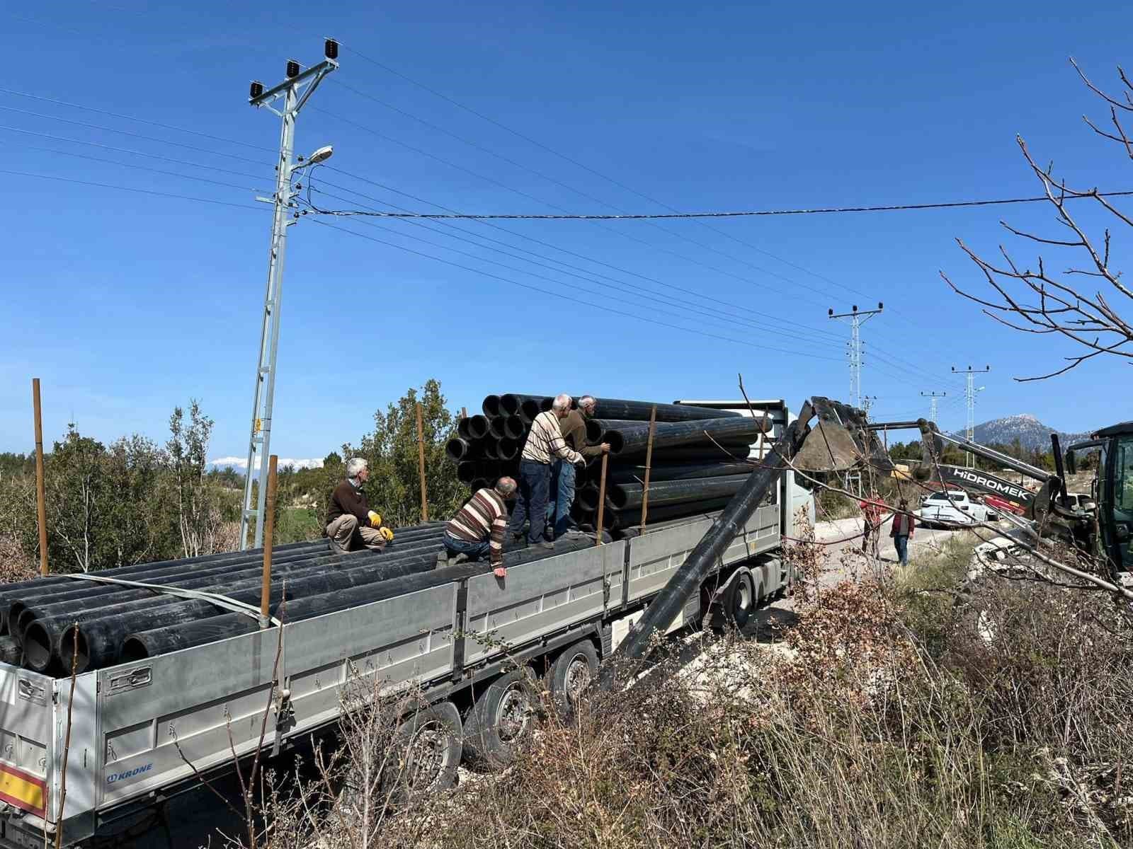 Muğla’da kapalı sistem modern sulama projesi hayata geçiyor