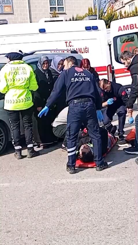 Bursa’da ani dönüş kazaya neden oldu: 1 kişi yaralandı