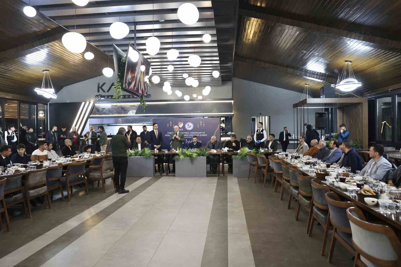 Hakemler iftar yemeğinde buluştu