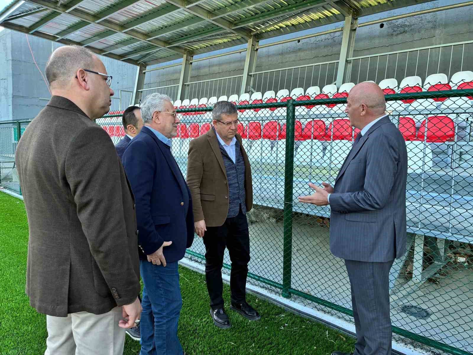 Başkan Subaşıoğlu, Babadağ’da devam eden spor yatırımlarını yerinde inceledi